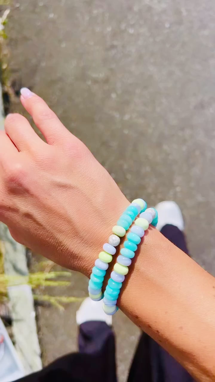 Amazonite Dream Bon Bon Stone Bracelet