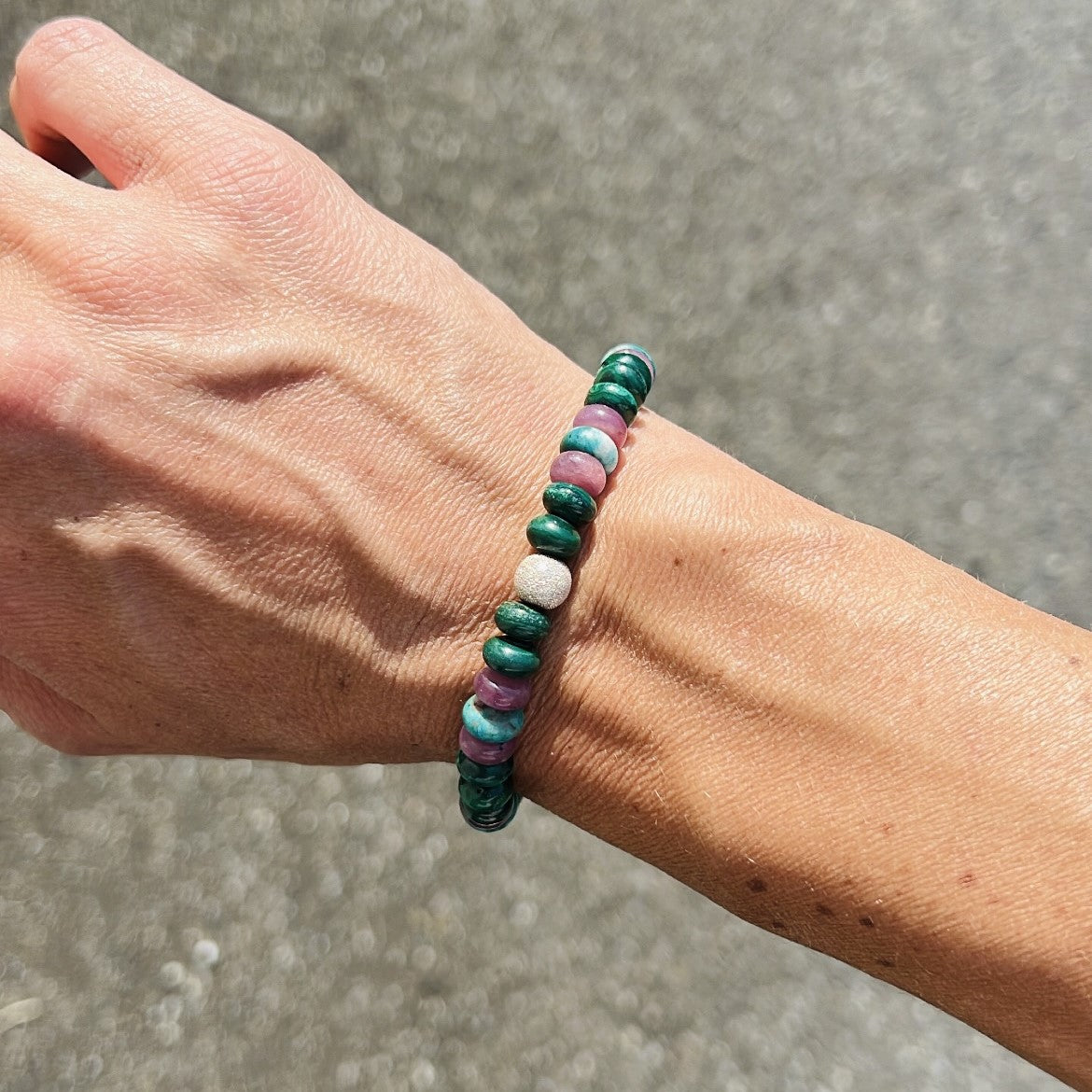 Sweet Ruby Bon Bon Stone Bracelet