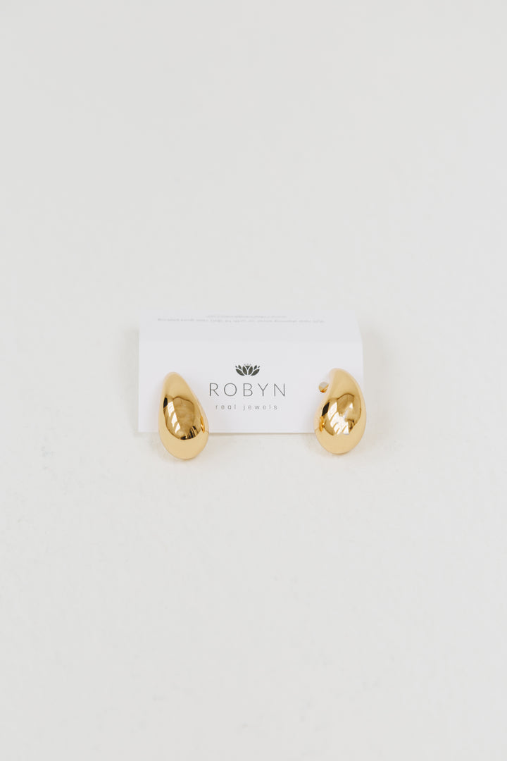 Hailey Teardrop medium Dupe Earrings