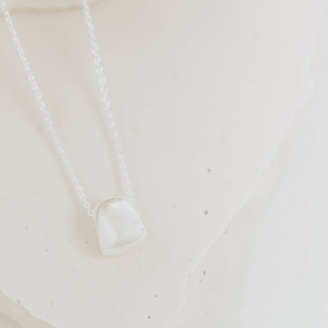 Eternal Ring Pendant Silver Necklace