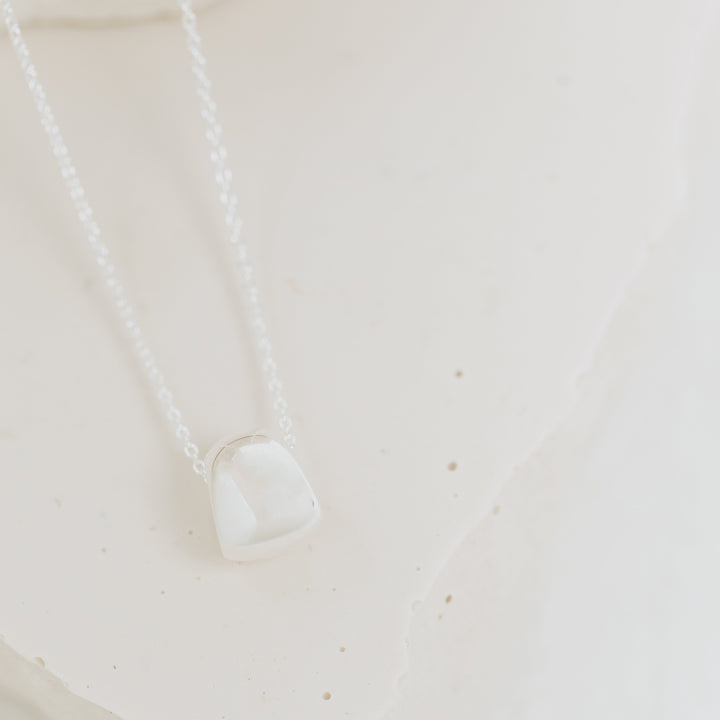 Eternal Ring Pendant Silver Necklace