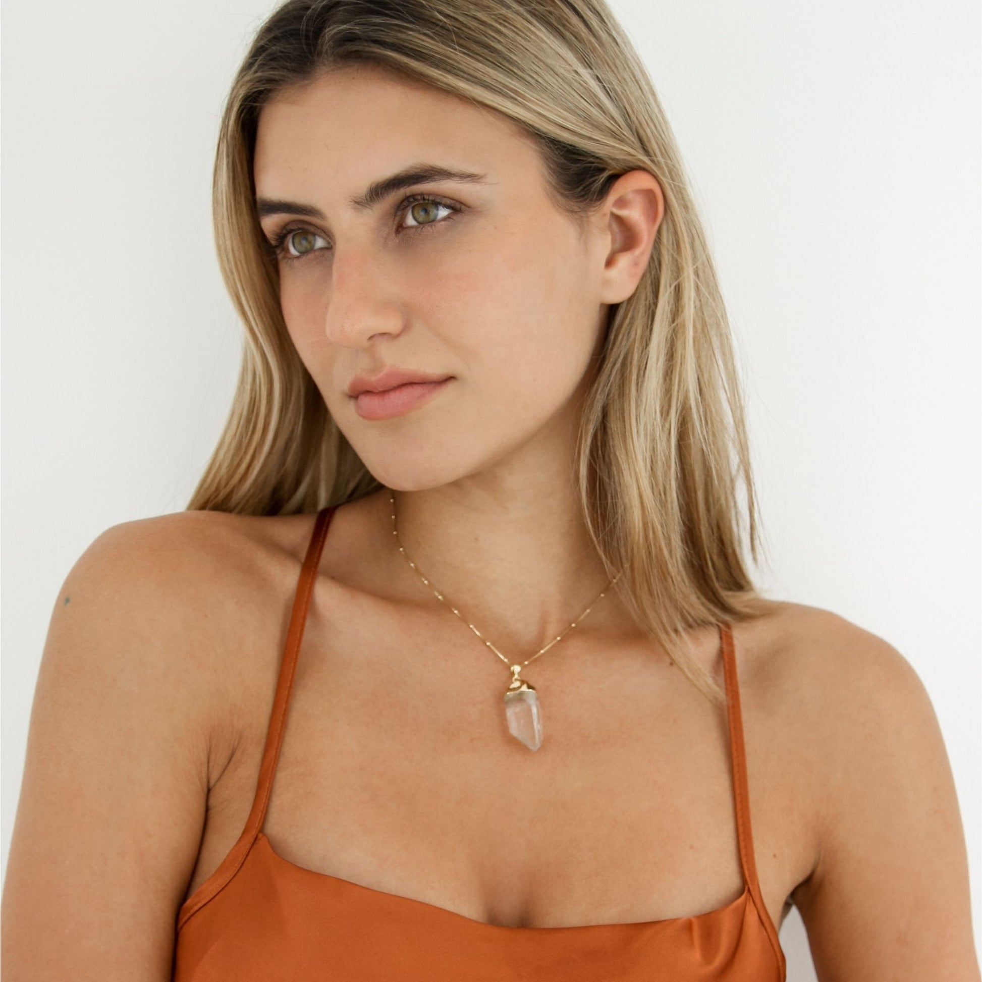 Quartz Necklace - Robyn Real Jewels