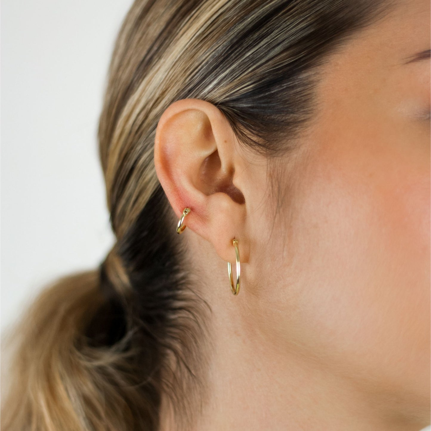 Classic Hoop Earrings - Robyn Real Jewels