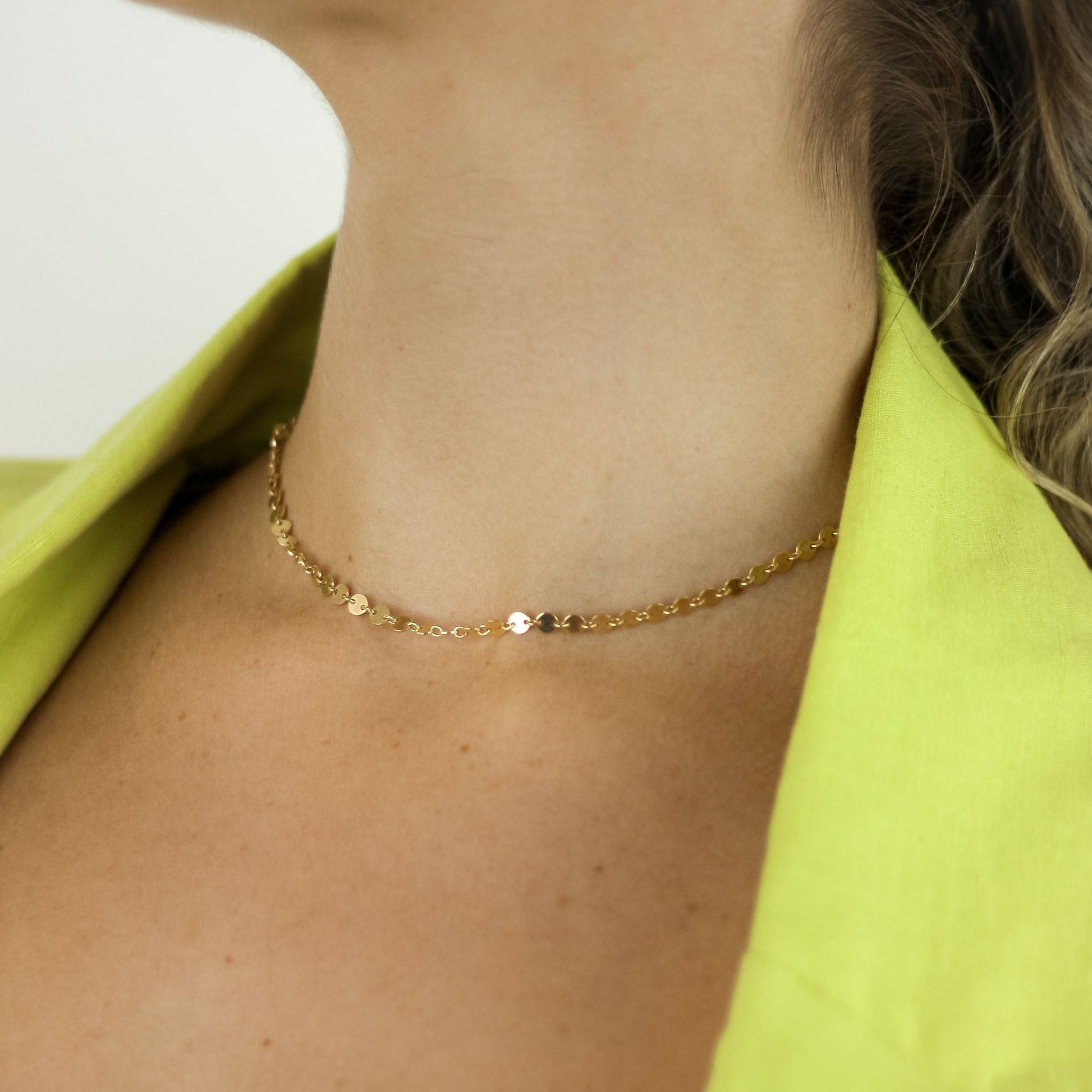 Sequin Layer Necklace - Robyn Real Jewels