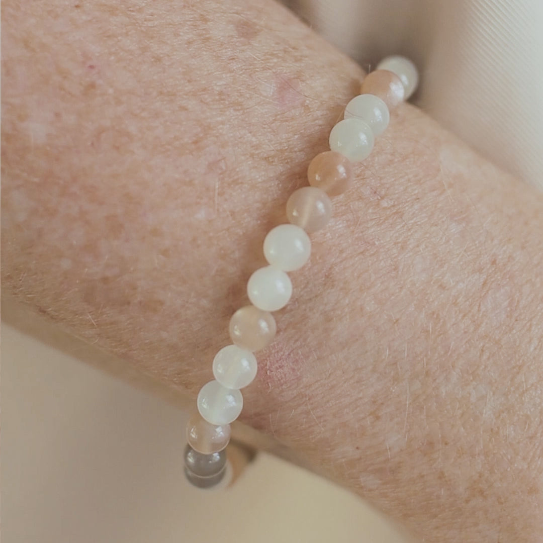 Mixed Moonstone "Safari" Bracelet