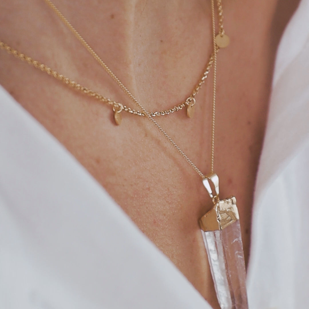 Quartz Necklace - Robyn Real Jewels