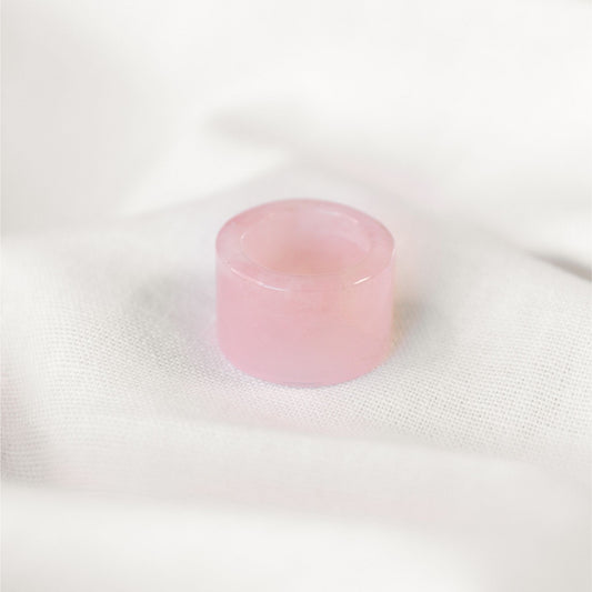 Rose Quartz Stone Ring