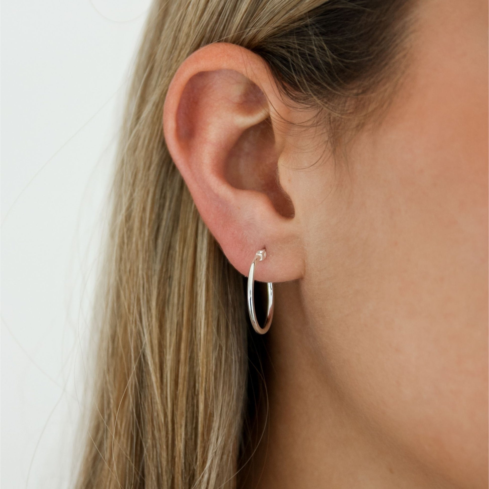 Classic Hoop Earrings - Robyn Real Jewels