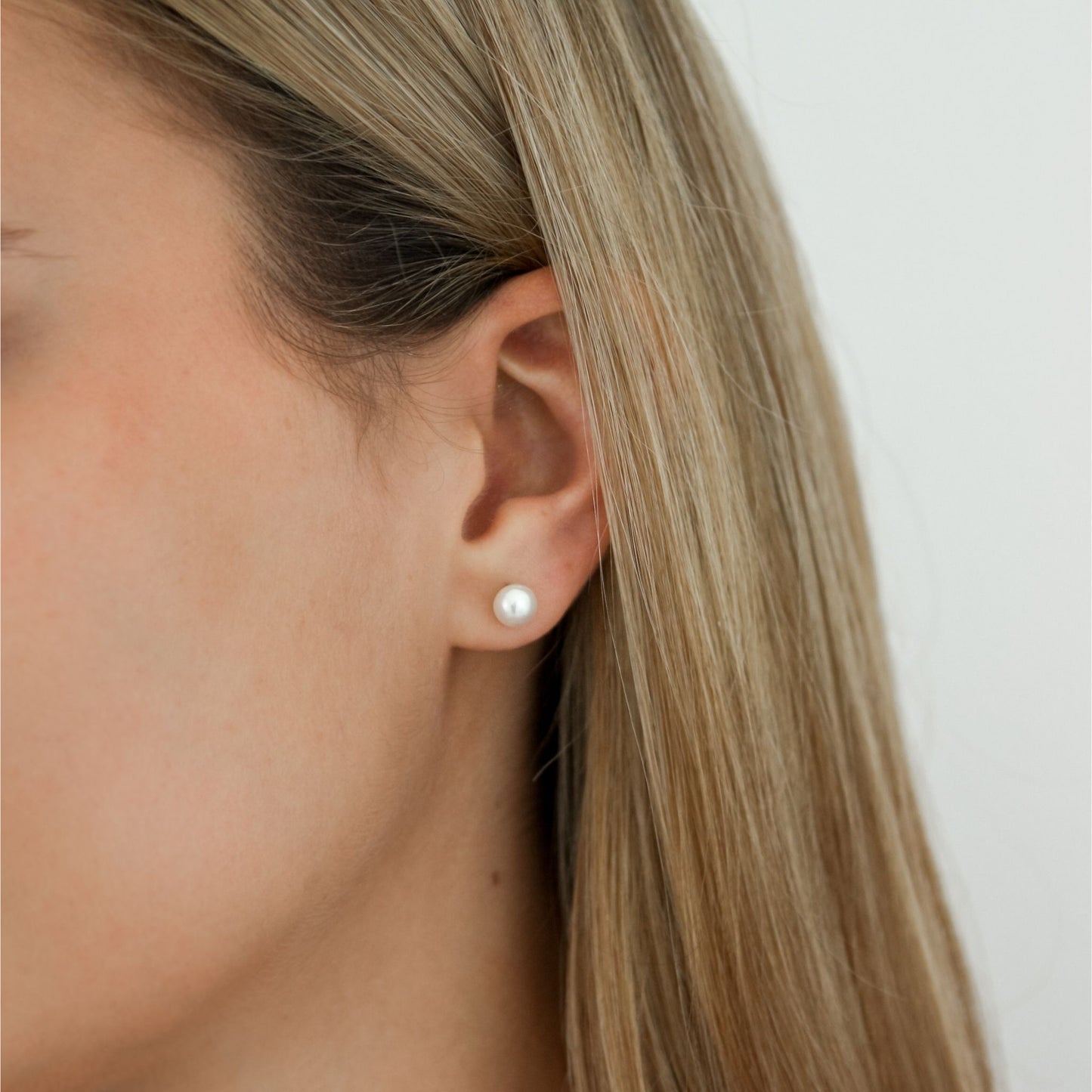 Pearl Stud Earrings - Robyn Real Jewels