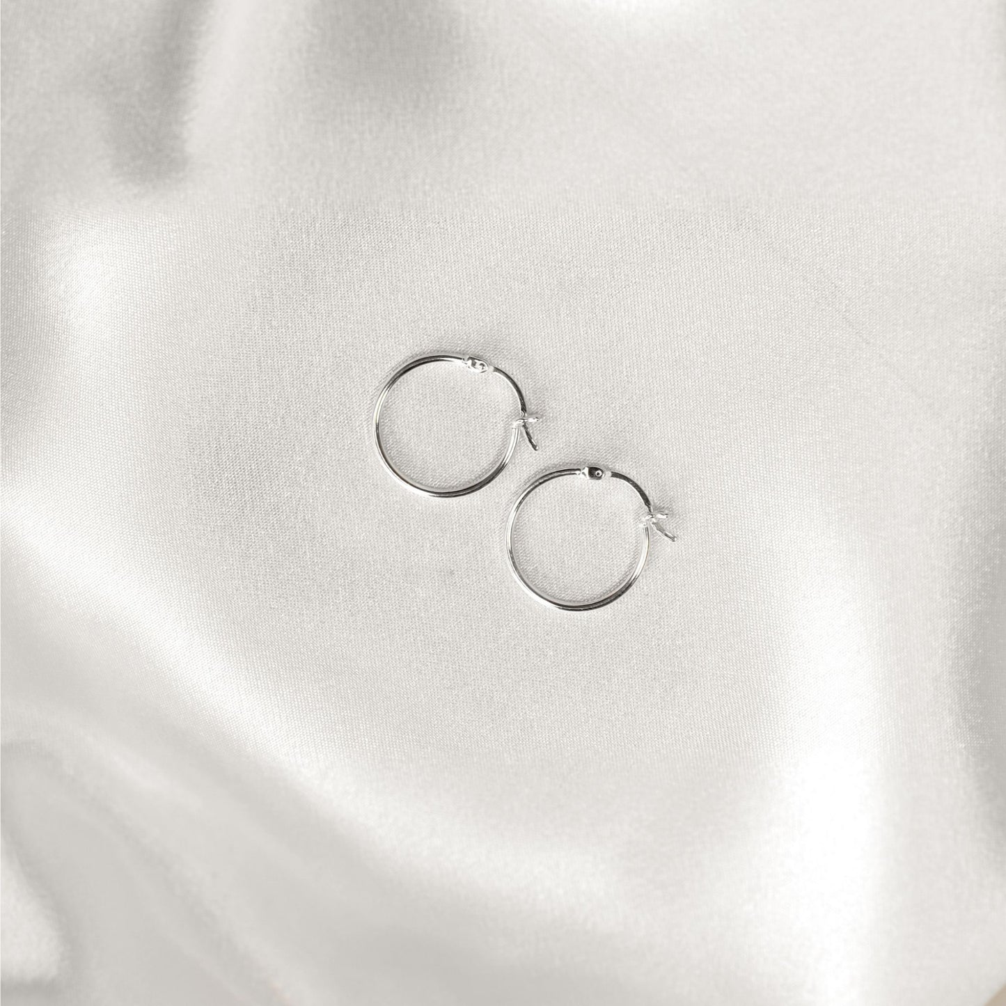 Classic Hoop Earrings - Robyn Real Jewels