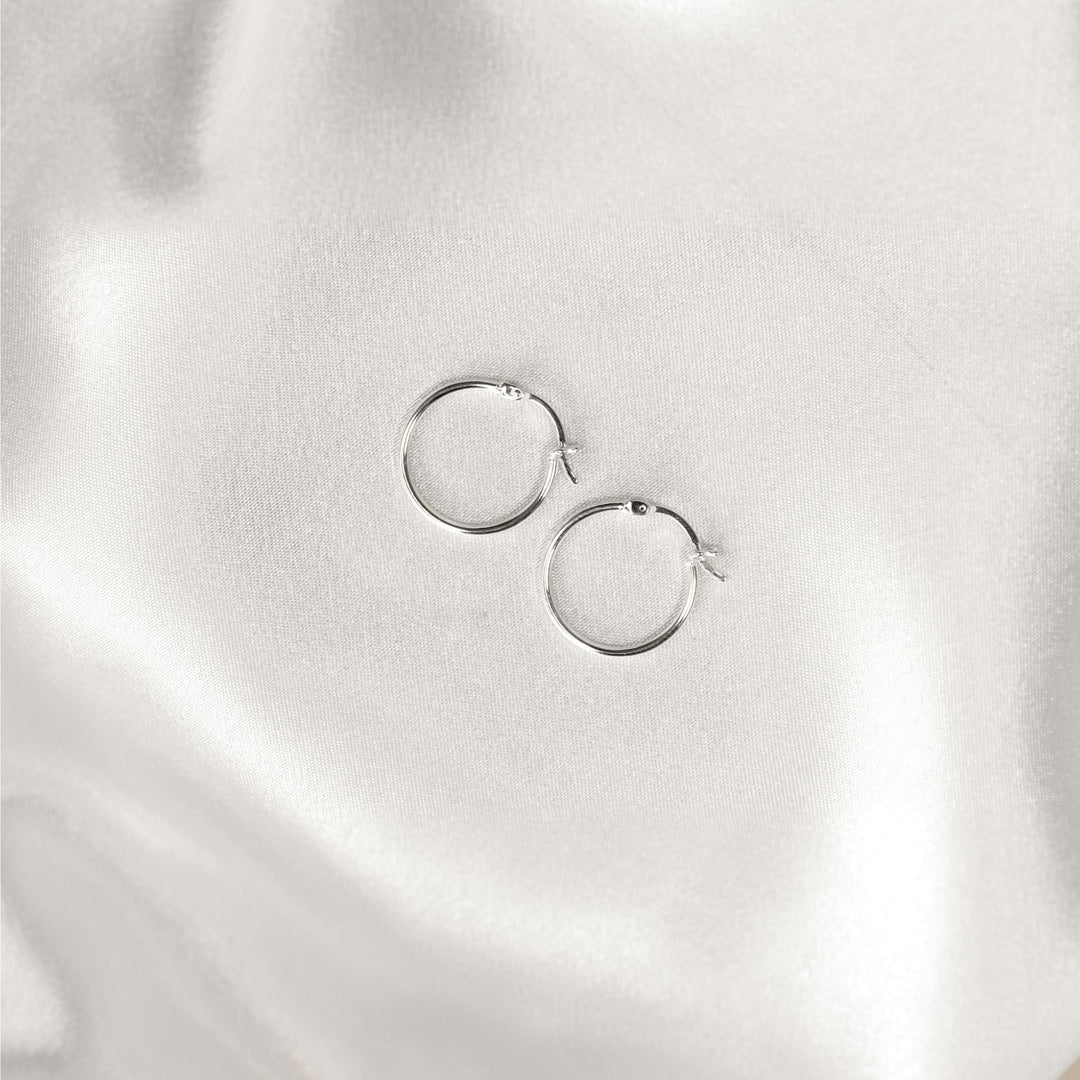 Classic Hoop Earrings - Robyn Real Jewels
