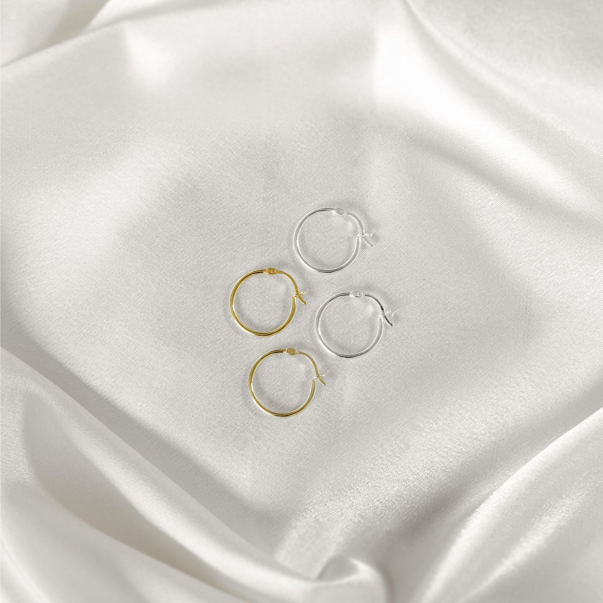 Classic Hoop Earrings - Robyn Real Jewels