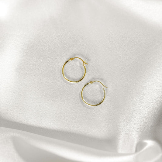 Classic Hoop Earrings - Robyn Real Jewels