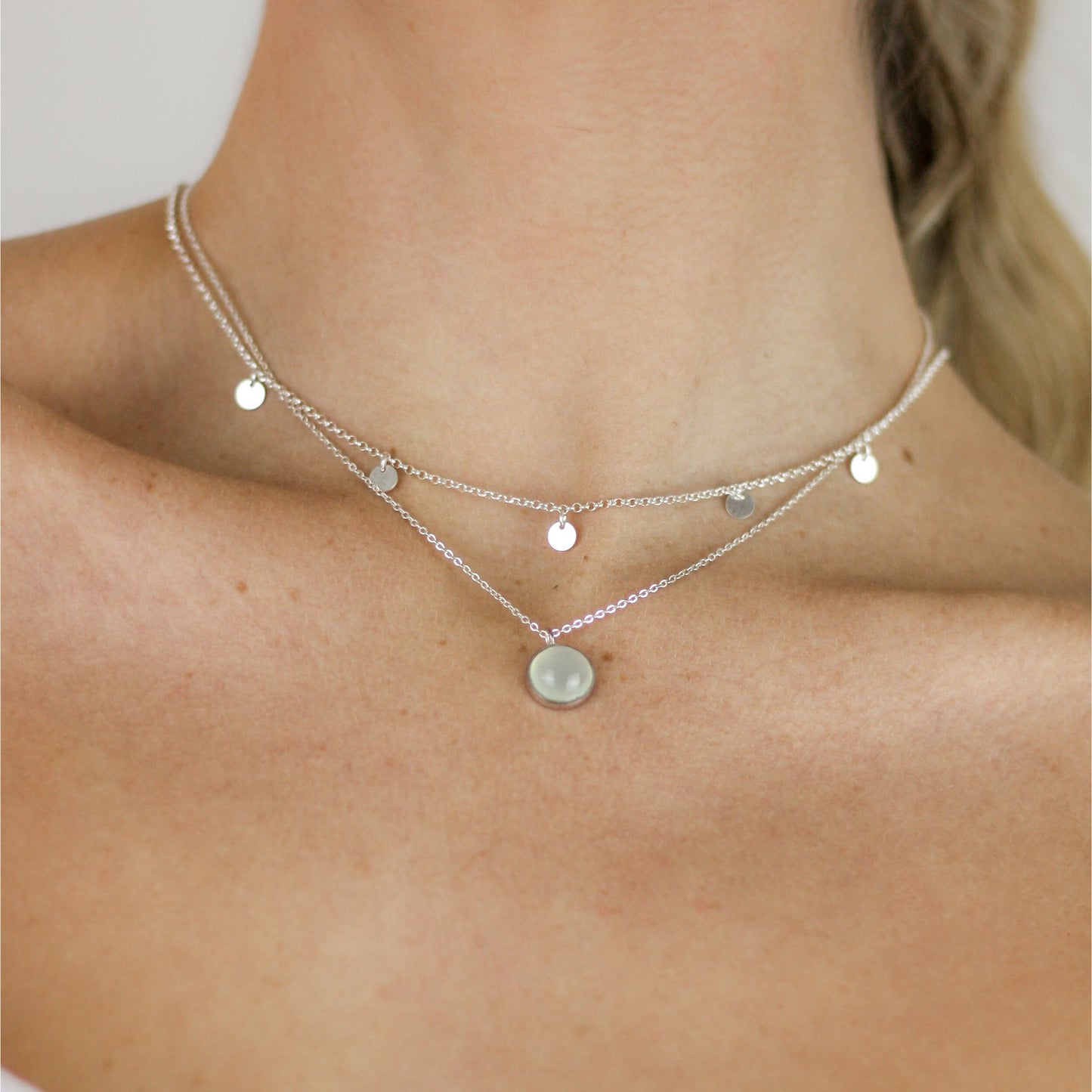 Multi Disc Necklace - Robyn Real Jewels