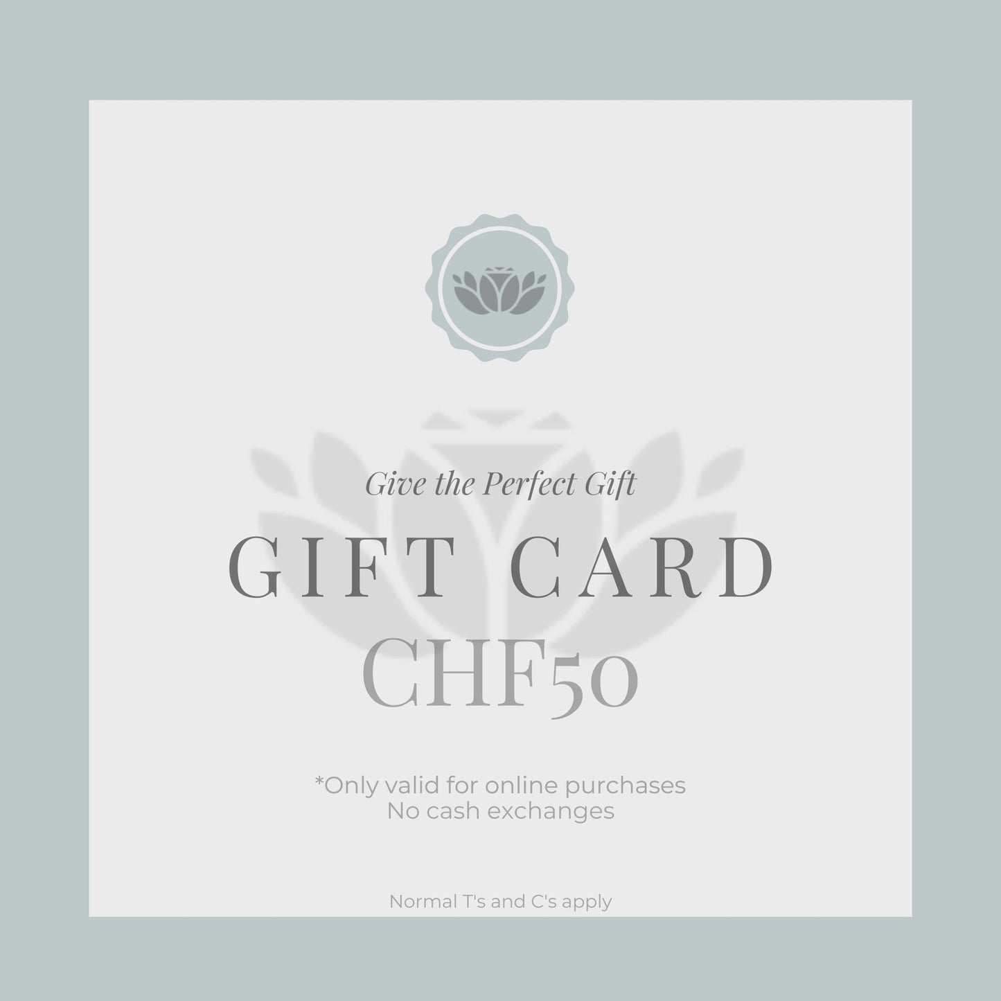 Robyn Real Jewels Gift Card | International Shop