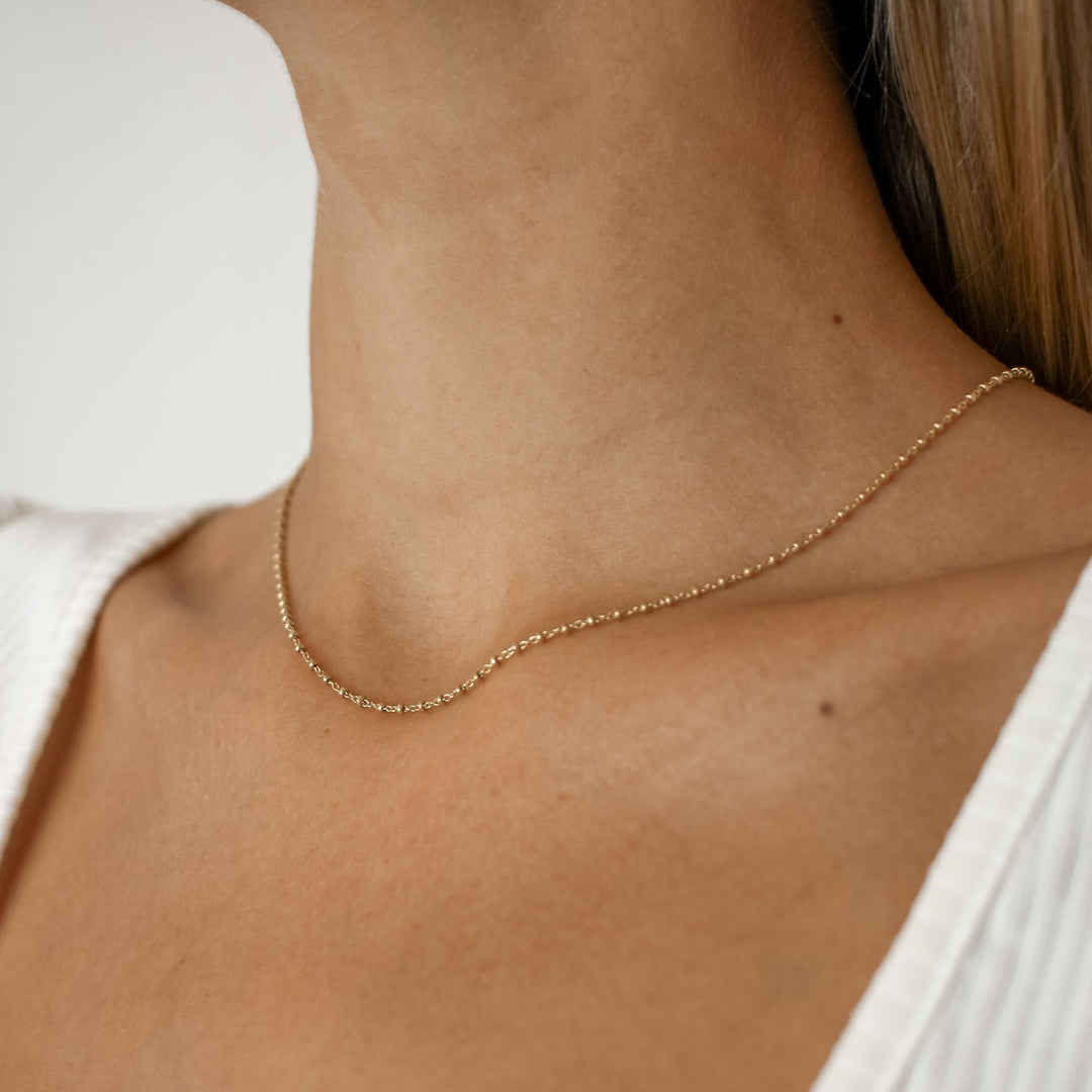 Staggered Ball Necklace - Robyn Real Jewels