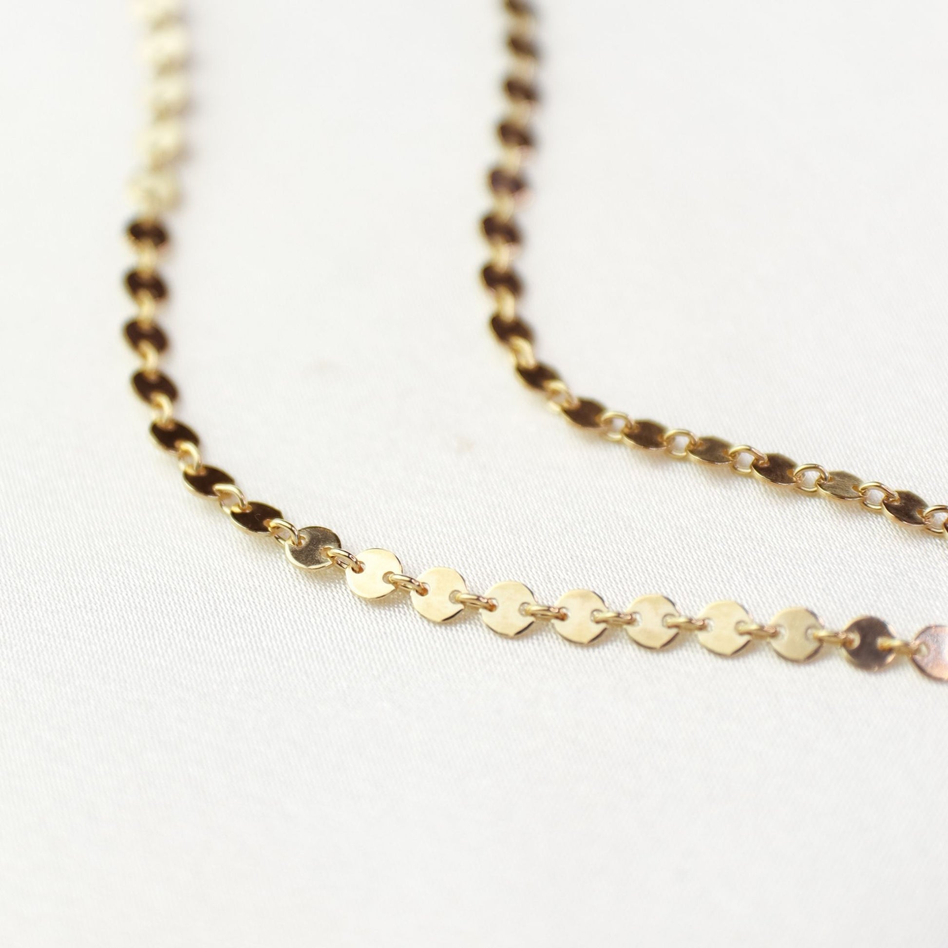 Sequin Layer Necklace - Robyn Real Jewels