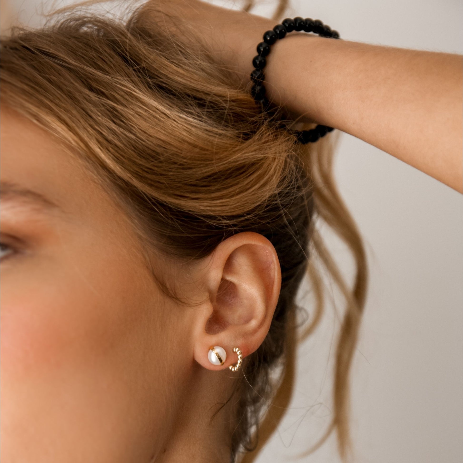 Black Onyx Stone Bracelet - Robyn Real Jewels