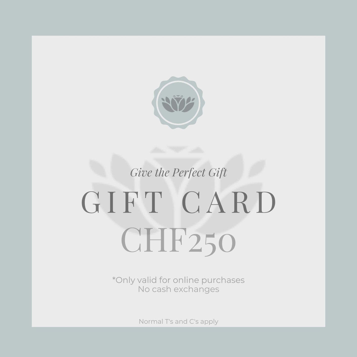 Robyn Real Jewels Gift Card | International Shop