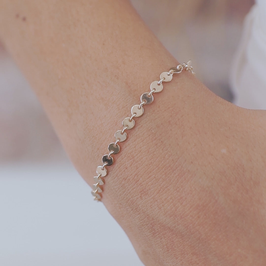 Sequin Layer Bracelet - Robyn Real Jewels 