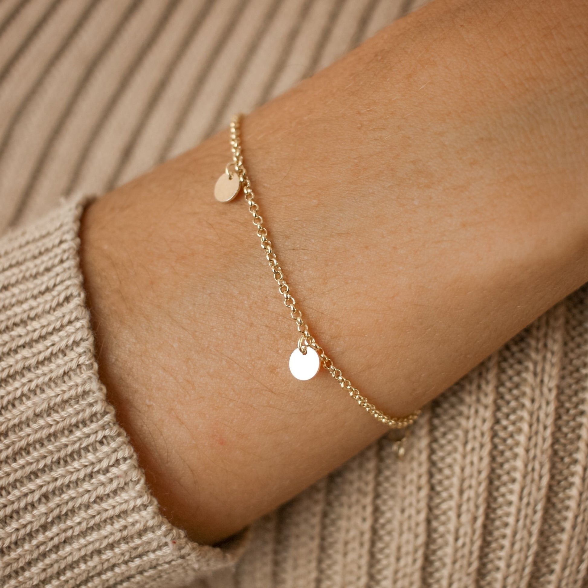 Multi Disc Bracelet - Robyn Real Jewels