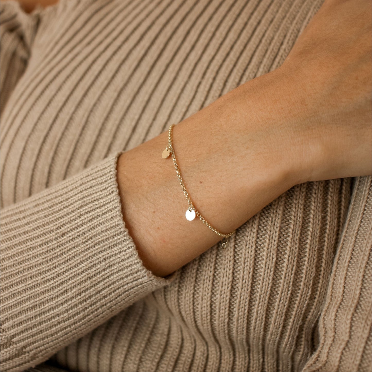 Multi Disc Bracelet - Robyn Real Jewels