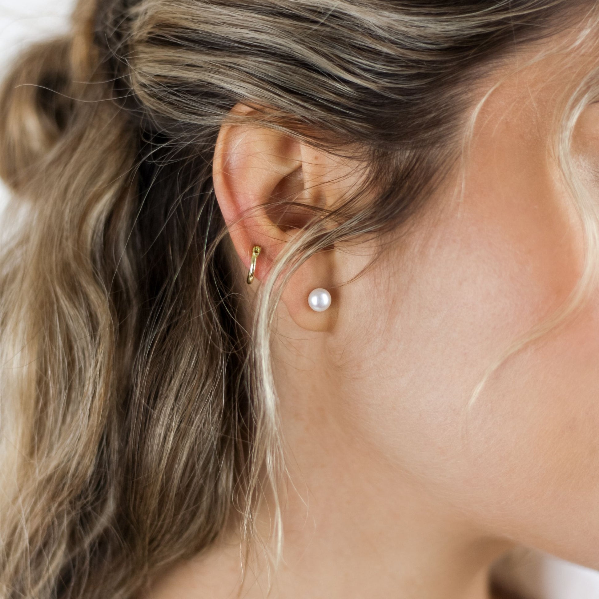 Pearl Stud Earrings - Robyn Real Jewels
