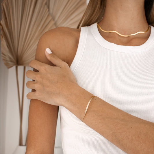 Herringbone Bracelet - Robyn Real Jewels