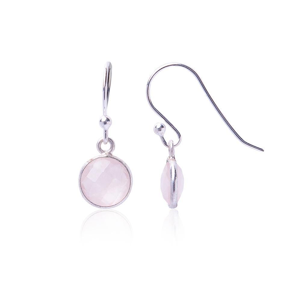 Rose Quartz "Riley" Earrings - Robyn Real Jewels