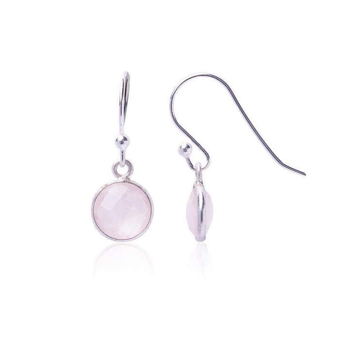 Rose Quartz "Riley" Earrings - Robyn Real Jewels