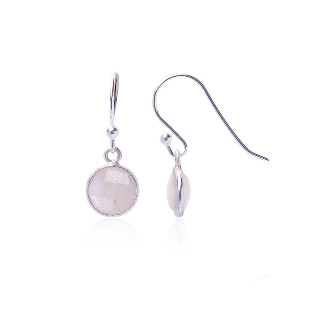 Grey Moonstone "Riley" Earrings - Robyn Real Jewels