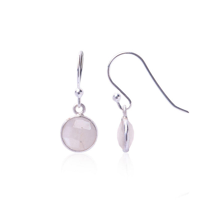 Grey Moonstone "Riley" Earrings - Robyn Real Jewels