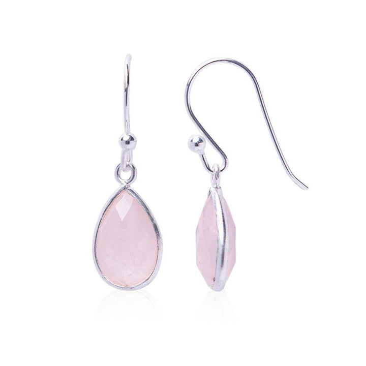 Rose Quartz "Tanya" Earrings - Robyn Real Jewels