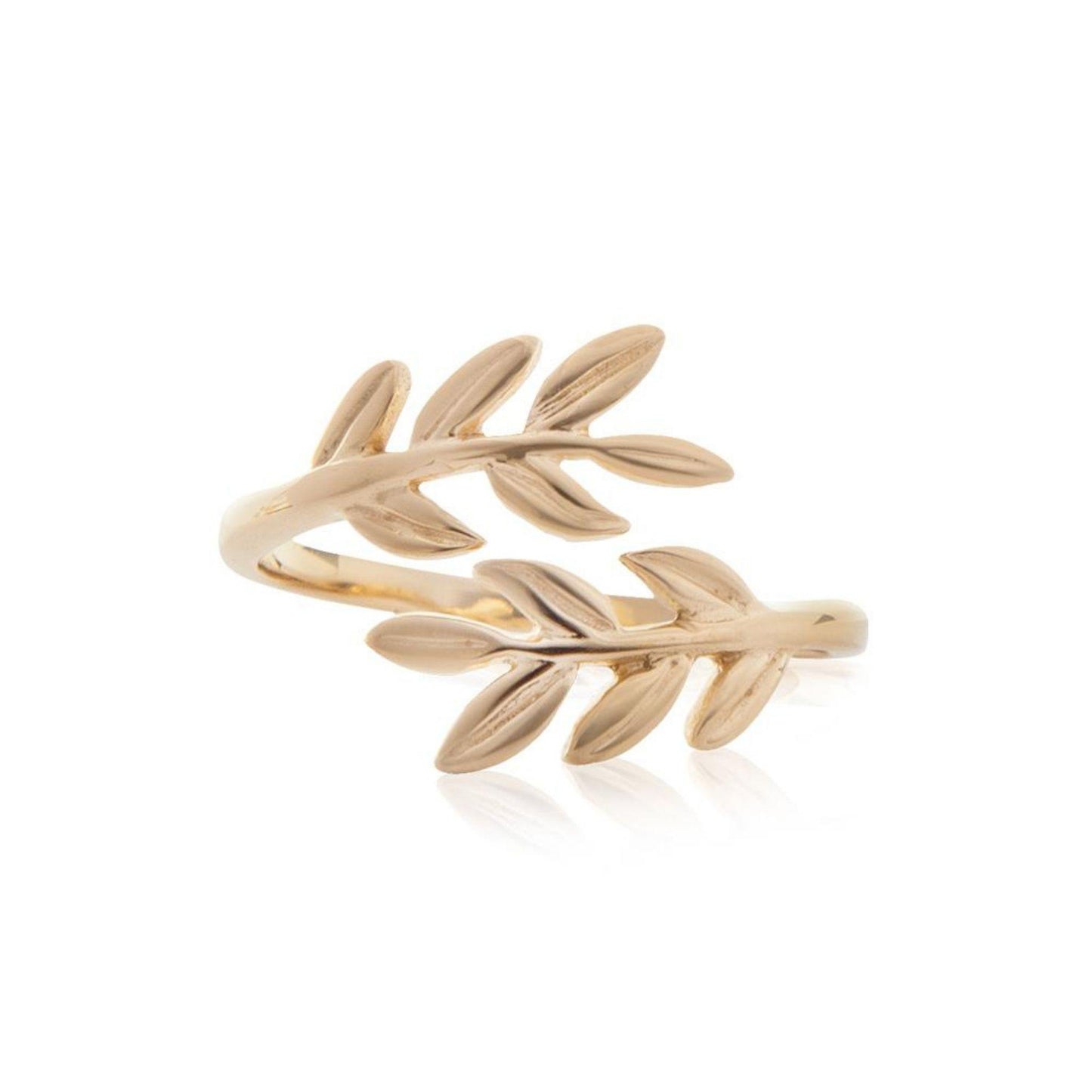Wrap Fern Leaf Ring - Robyn Real Jewels