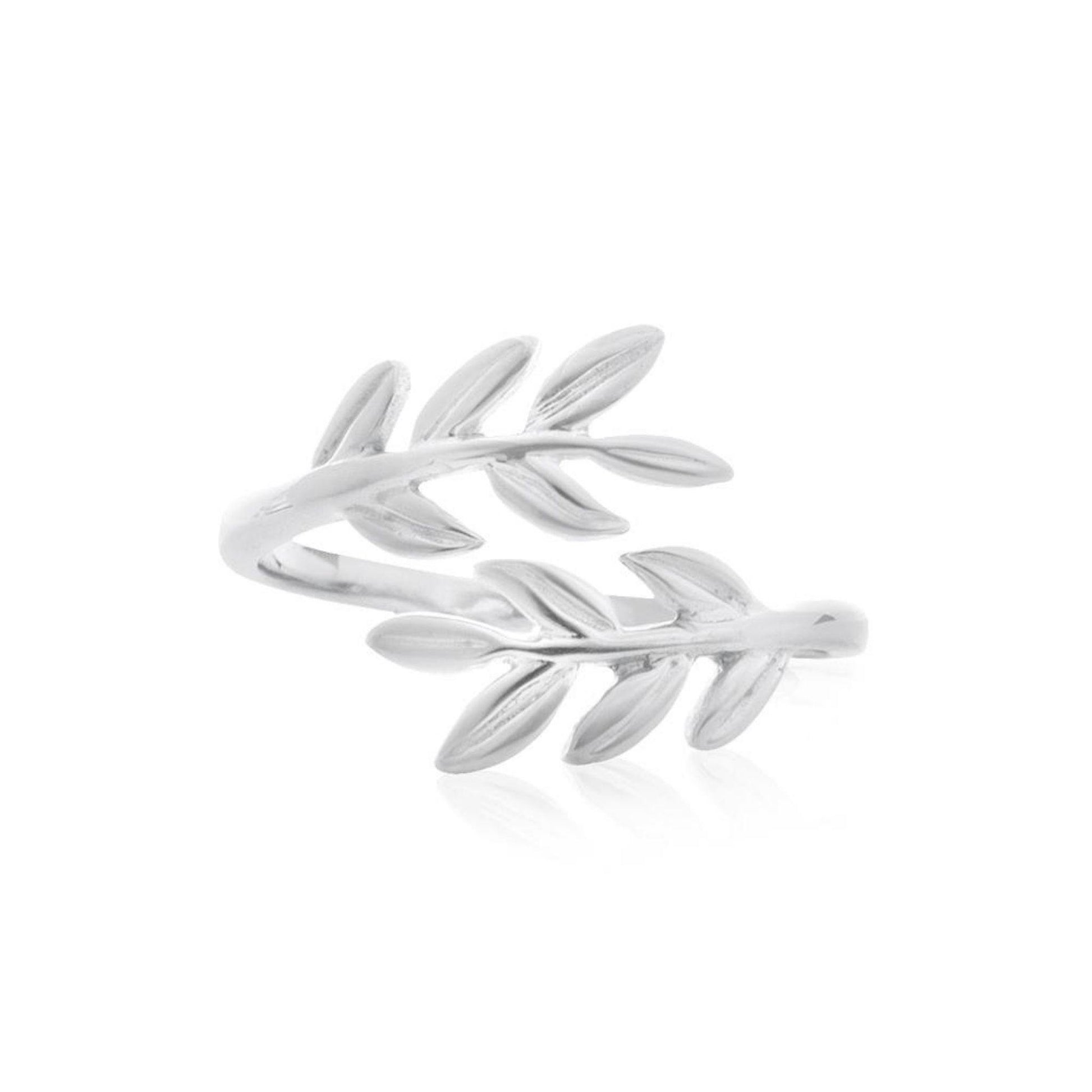Wrap Fern Leaf Ring - Robyn Real Jewels