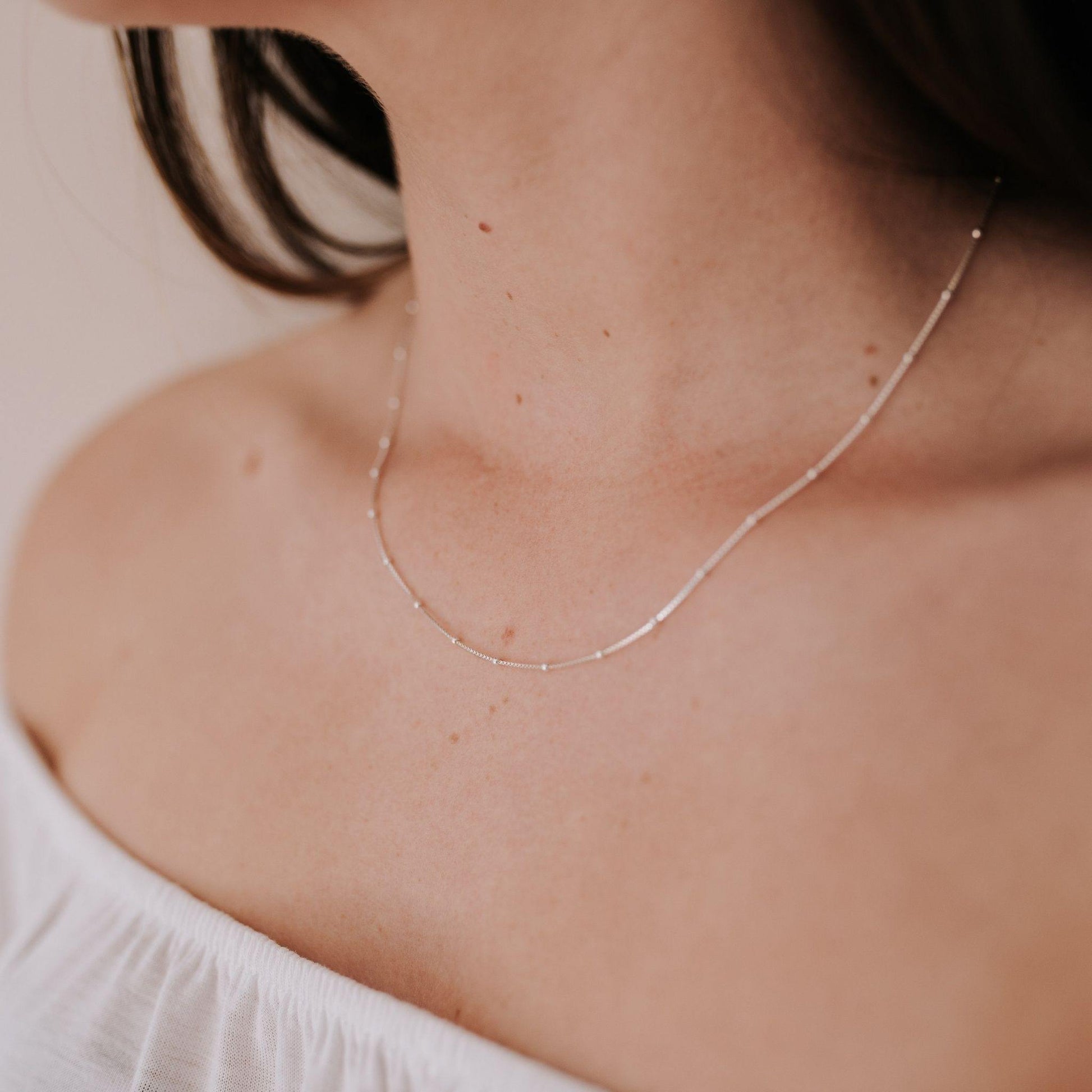 Delicate Multi Ball Necklace - Robyn Real Jewels
