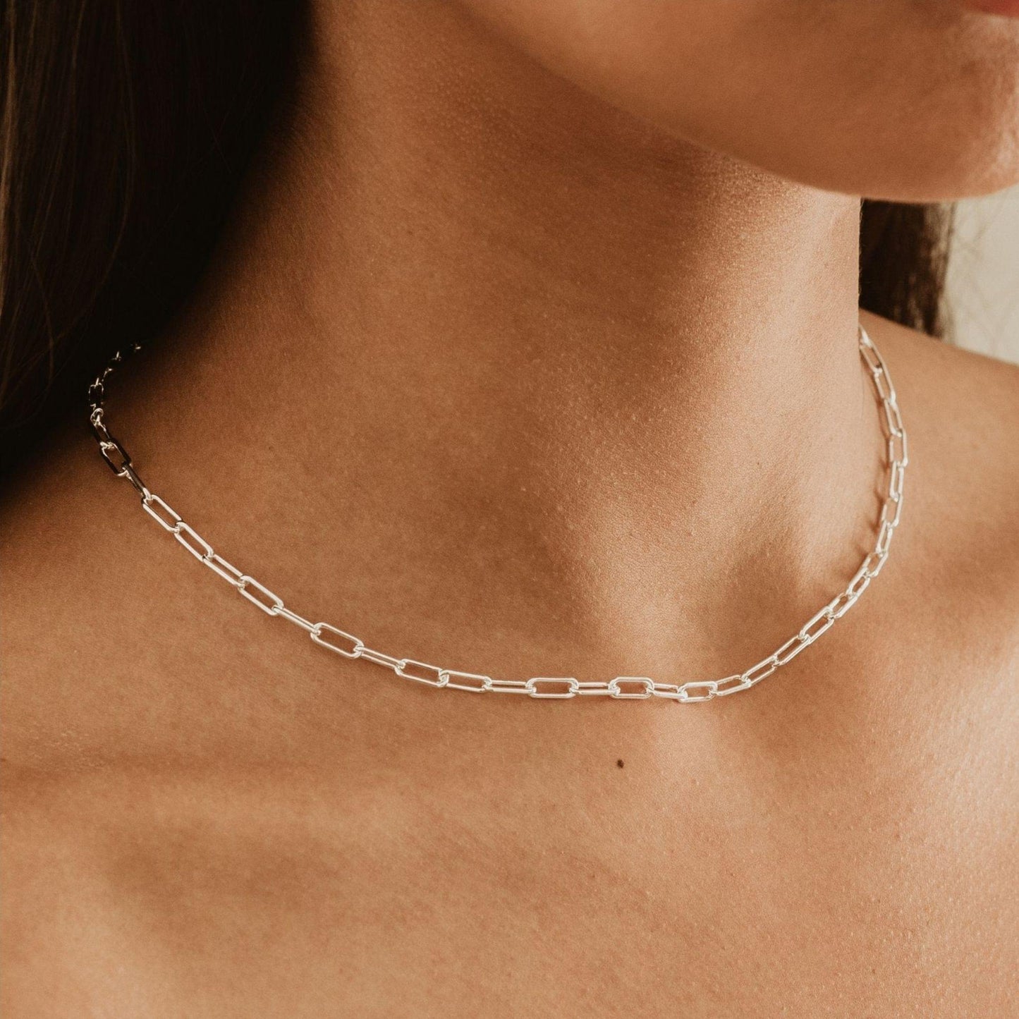 Paperclip "Paris" Necklace - Robyn Real Jewels