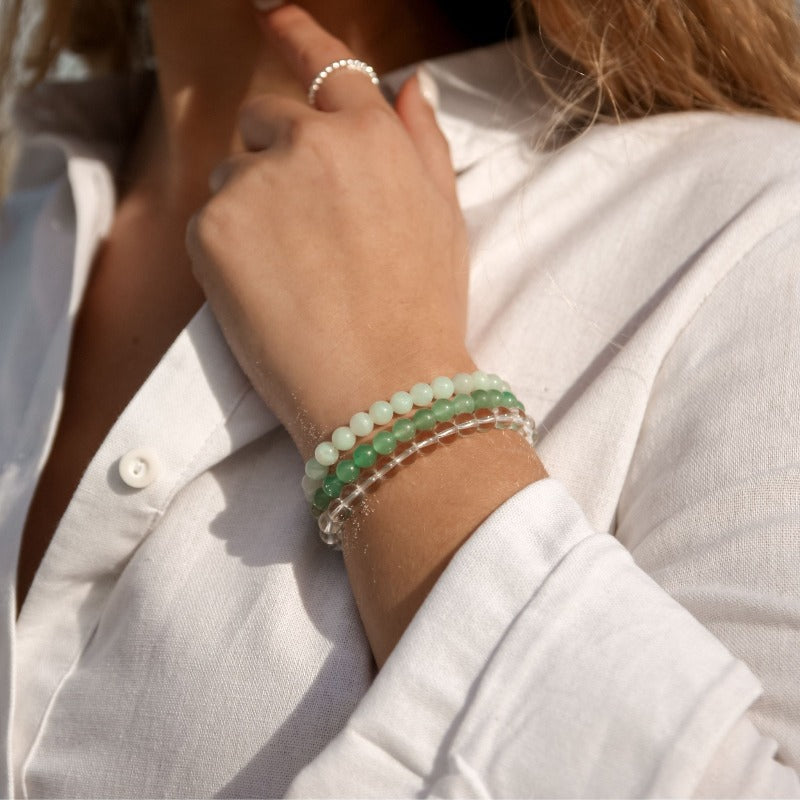 Aventurine Stone Bracelet - Robyn Real Jewels