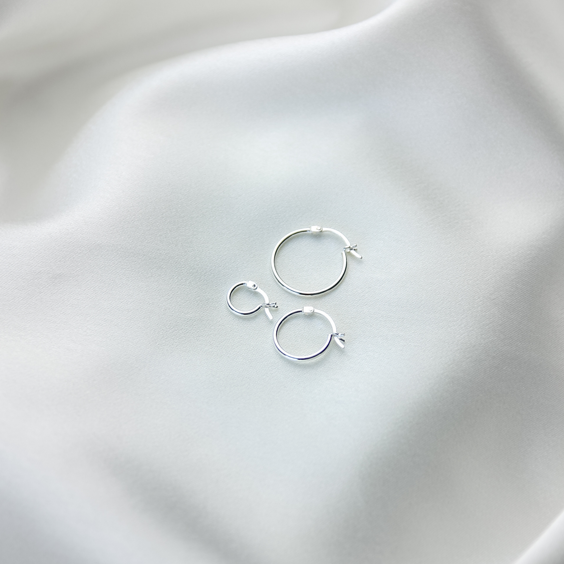 Classic Large Hoop Earrings - Robyn Real Jewels