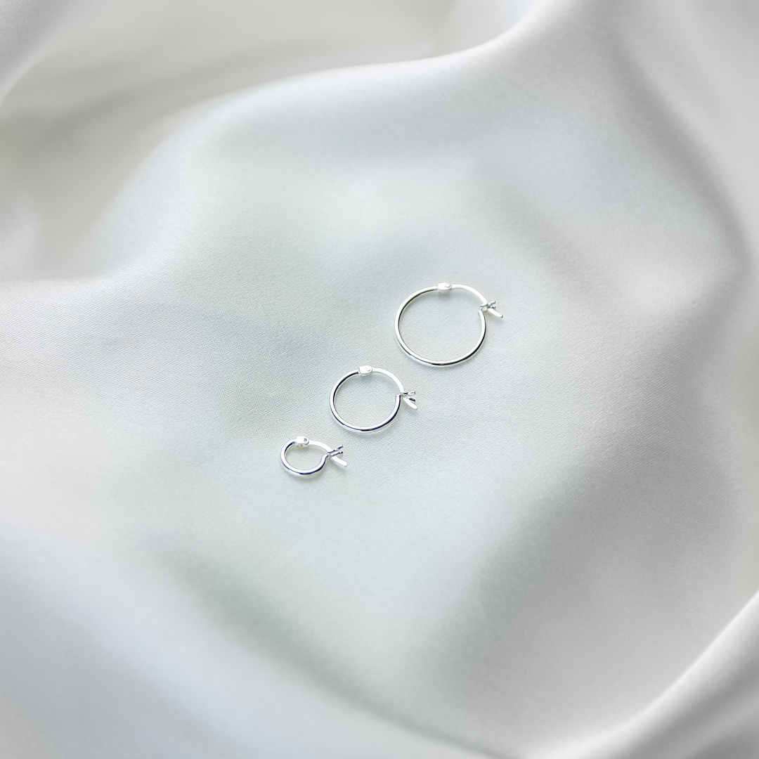 Classic Medium  Hoop Earrings