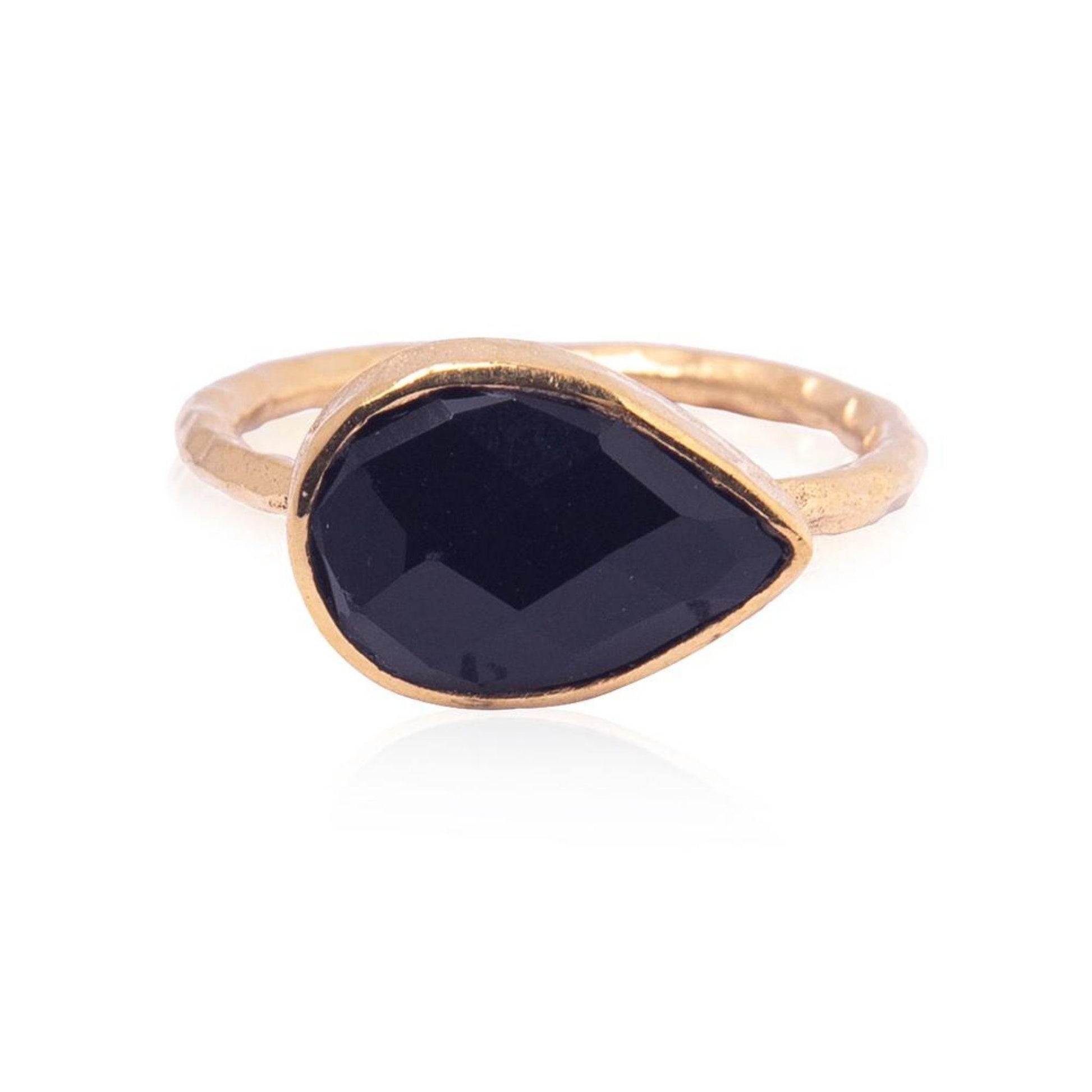 Black Onyx "Sophia" Ring - Robyn Real Jewels