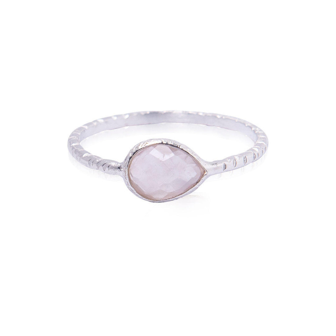 Rose Quartz "Ava" Ring - Robyn Real Jewels