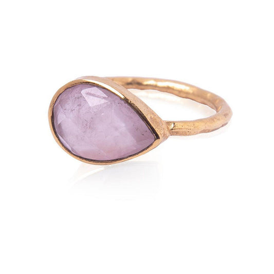 Rose Quartz "Sophia" Ring - Robyn Real Jewels