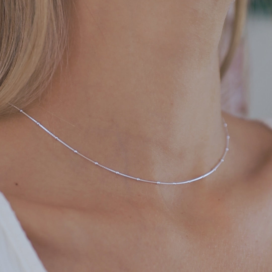 Delicate Multi Ball Necklace - Robyn Real Jewels