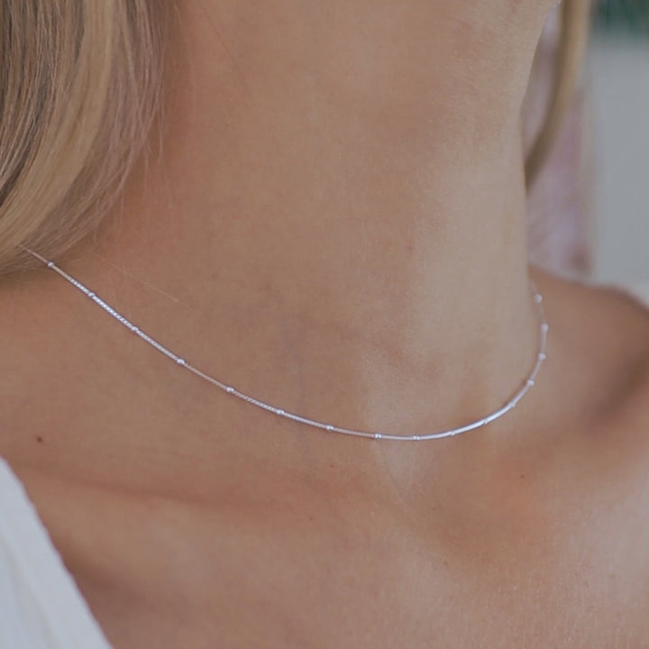 Delicate Multi Ball Necklace - Robyn Real Jewels
