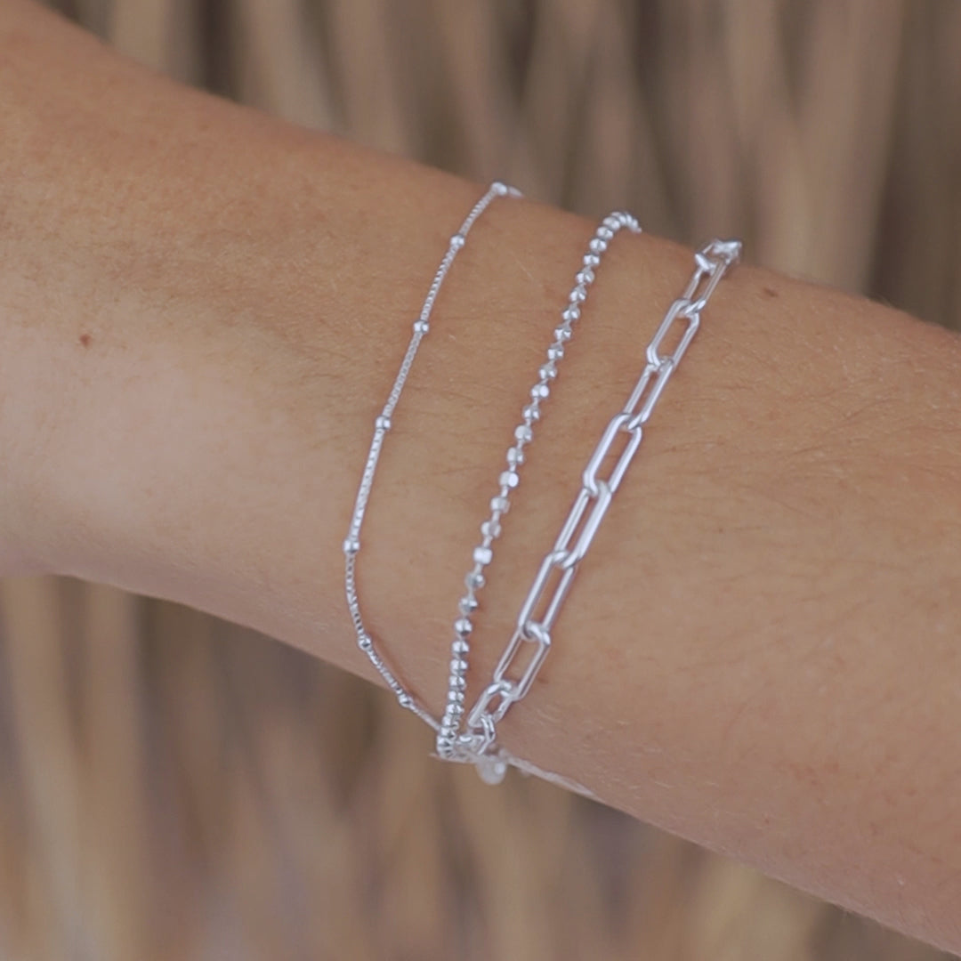 Paperclip "Paris" Bracelet - Robyn Real Jewels