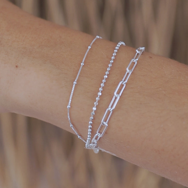 Paperclip "Paris" Bracelet - Robyn Real Jewels