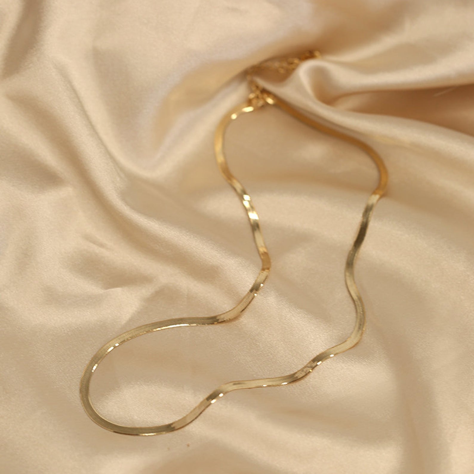 Herringbone Necklace -Robyn Real Jewels