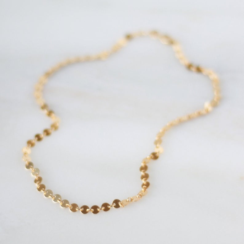 Sequin Layer Necklace 